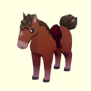 牧場物語 風のグランドバザールのウマ