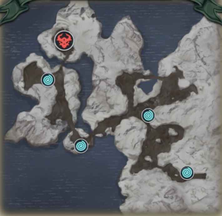 二ノ国クロスワールド 大氷河穴のマップ情報 ニノクロ ゲームウィズ Gamewith