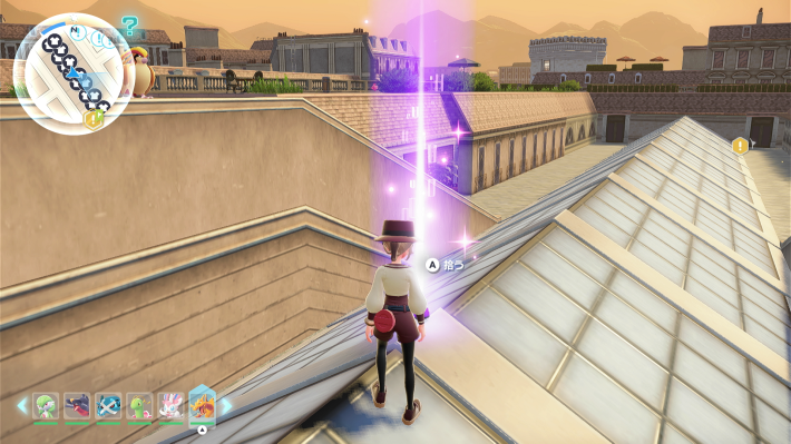 ルージュ4番地の屋根の上