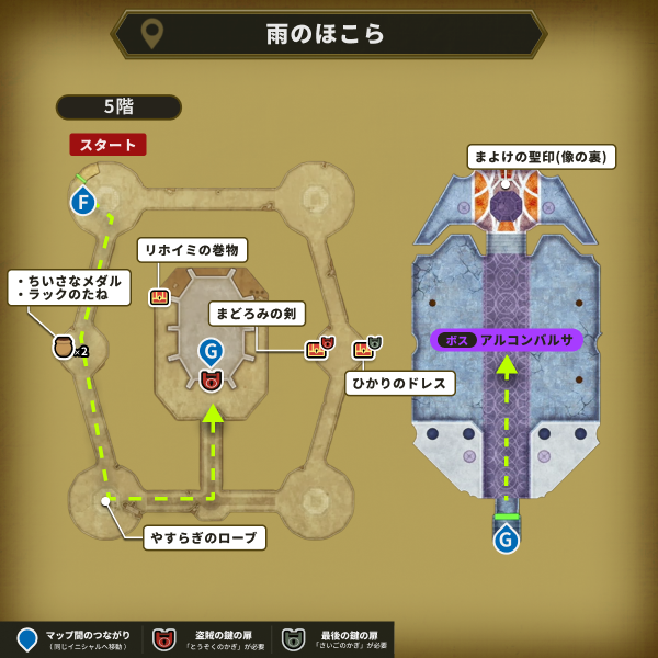 ドラクエ2リメイクのアルコンバルサ