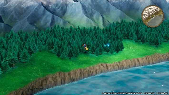 ドラクエ1リメイクの迷いの森の北東の森