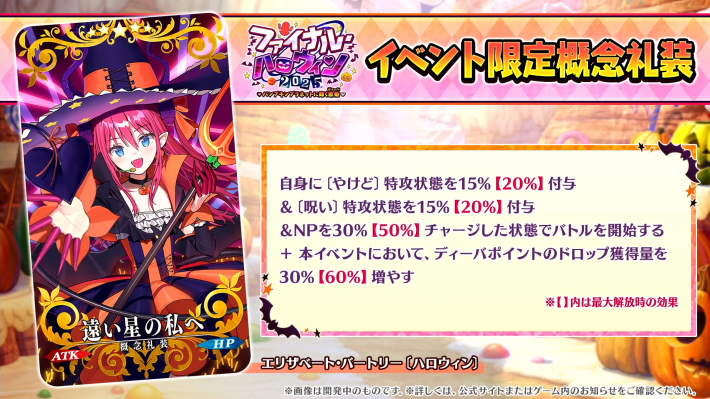 ハロウィン2025の攻略とガチャまとめの画像