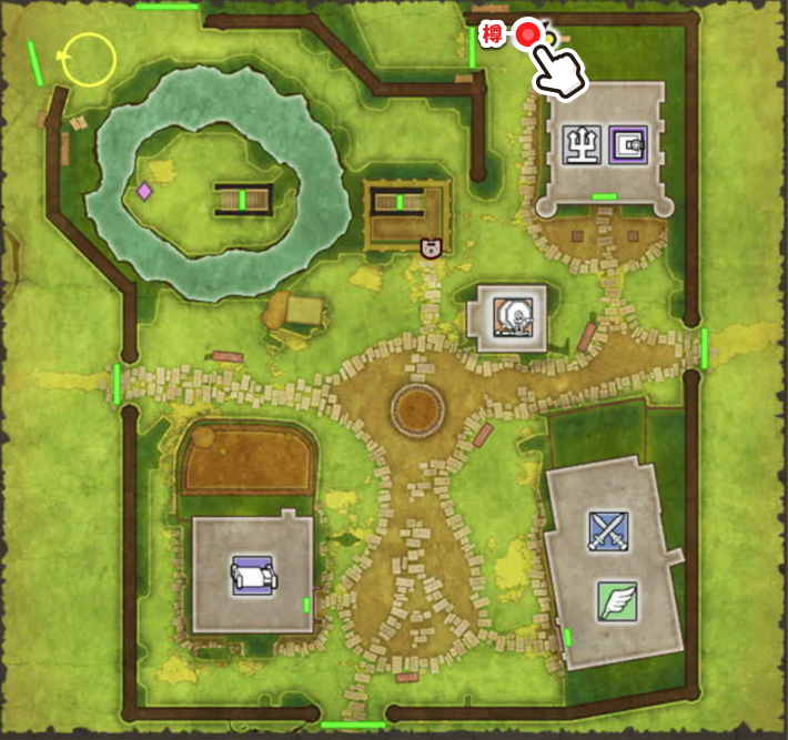 ドラクエ2リメイクのムーンペタの教会横の木の近くの樽小さなメダル場所マップ