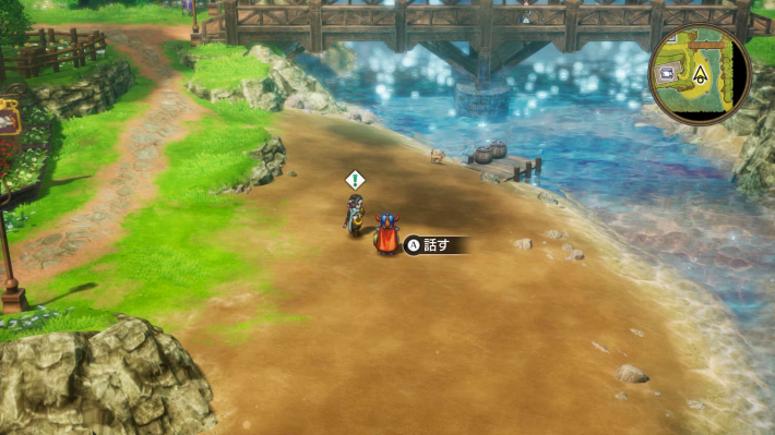 ドラクエ1リメイクのガライ現地