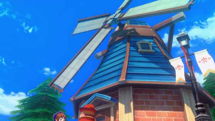 『牧場物語 Let's！風のグランドバザール』風車 青色