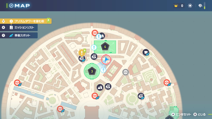 ポケモンZAのルージュ6番地のきのみや②