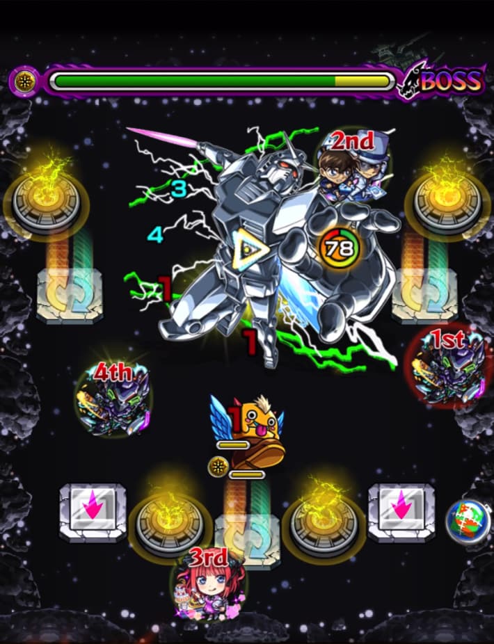 シュウジ【超究極】のボス1_クロスドクロ後