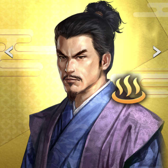 【名湯武将】島津義久のイラスト