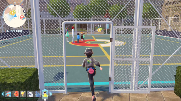 ポケモンZAのバトルコート