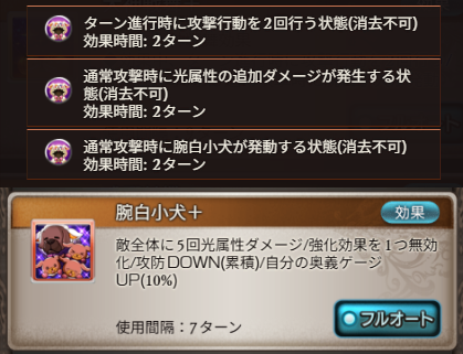 グラブルのハロヴァジラの2アビ