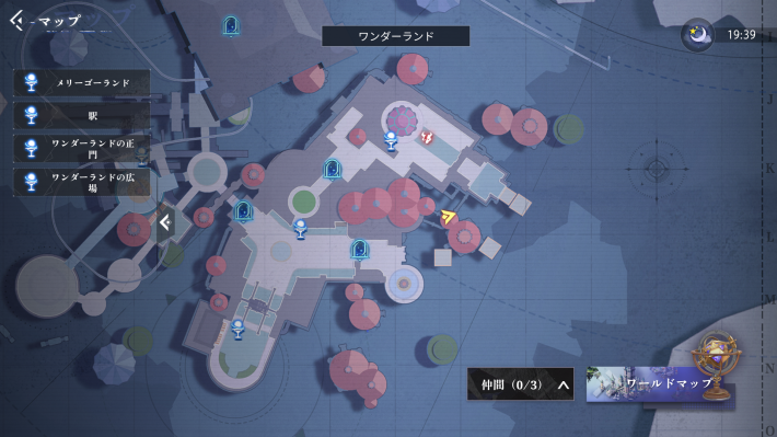 ワンダーランドのカード2_マップ