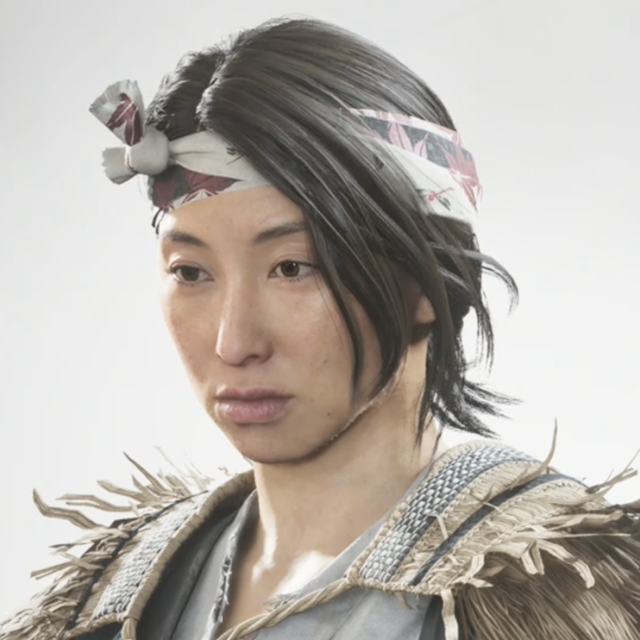 ゴーストオブヨウテイの暦草の鉢巻き