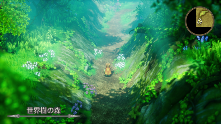 ドラクエ2リメイクの世界樹の森