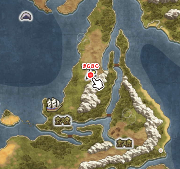 ドラクエ2リメイク_ムーンペタ北きらきら_ブロウの巻物