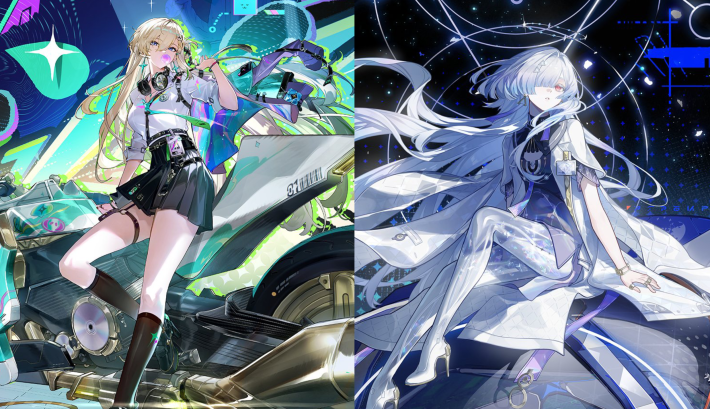 リンネーとモーニエの立ち絵