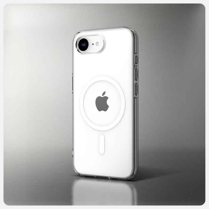 iPhone 16e リキッド・クリスタル・マグフィット(クリスタル・クリア)