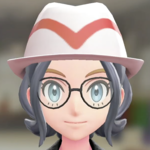 ポケモンZAのウェリントンフレームグラス(ブラックフレーム)