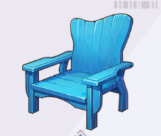 海辺のウッドチェア