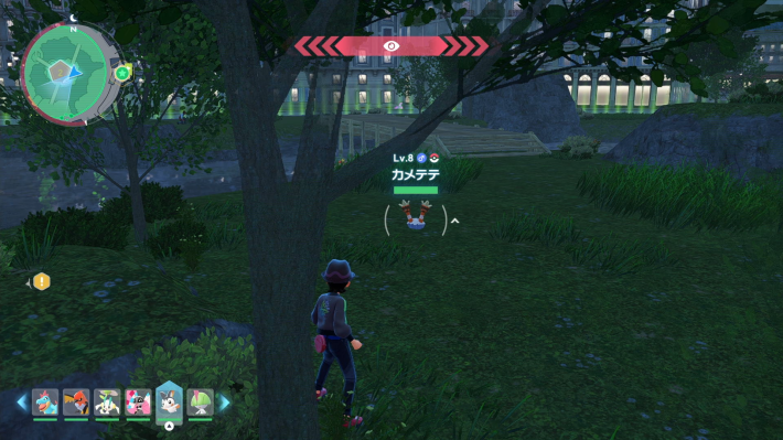 ポケモンZAカメテテの出現場所マップ