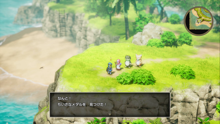 ドラクエ2リメイクのメダル王の城の外観2小さなメダル場所詳細
