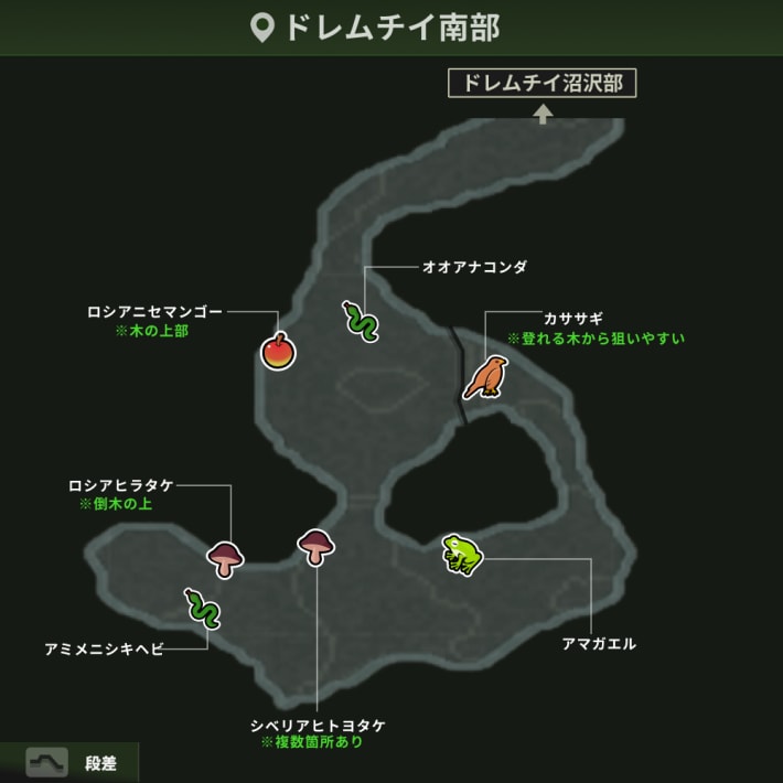 ドレムチイ南部_動植物_バーチャスミッション