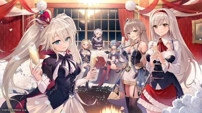 キャラクター集合スチル