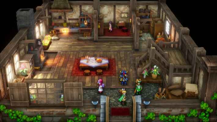 ドラクエ2リメイクのアリアハンの勇者の家