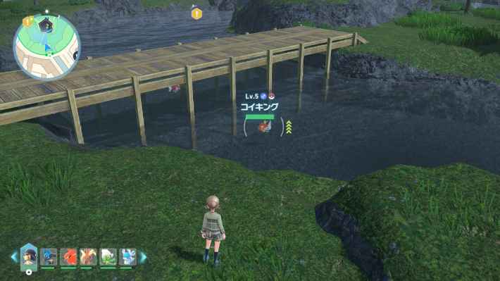 ポケモンZAのワイルドゾーン2のコイキング