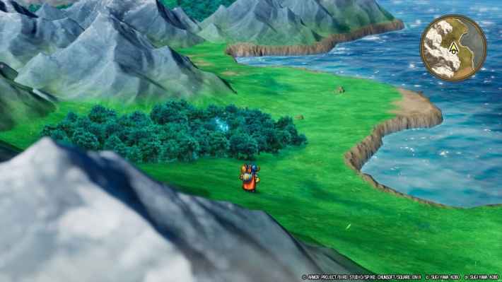 メルキド東部の山沿いの森