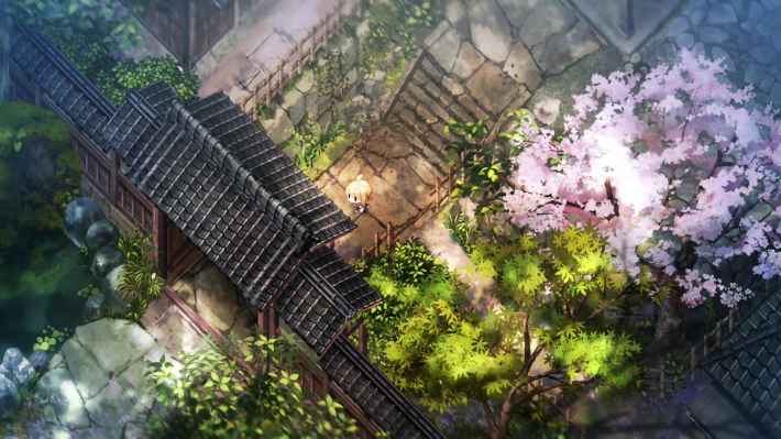 16_村の風景_春