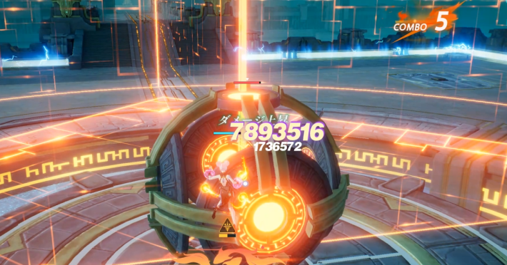 まずはミカエルのHPを削る