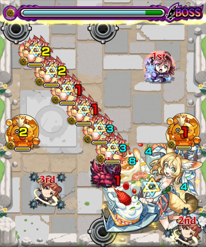 モンスト】フェディー【究極】の攻略と適正キャラ｜ケーキ掘り掘り 