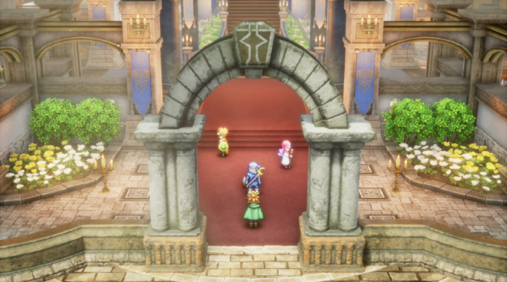 ドラクエ2リメイクのローレシア城