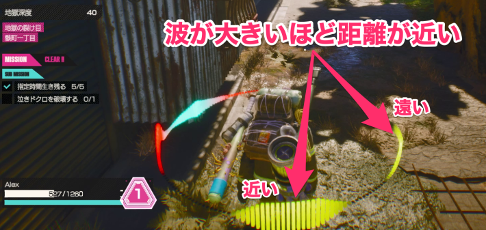 しゃがみ＋SPレーダーのやり方と使い方の画像