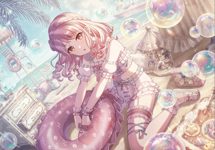 バンドリ】丸山彩[ドキドキ☆スライダー]のステータス【ガルパ