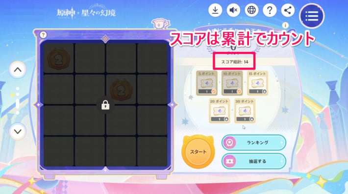 原神の星々を発つ約束