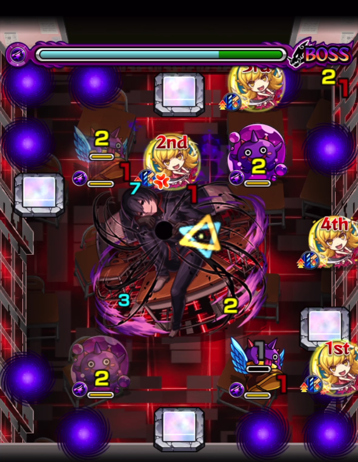 忍野扇【超究極】のボス1_クロスドクロ後