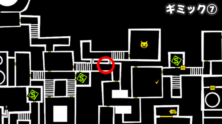 ギミック⑦map