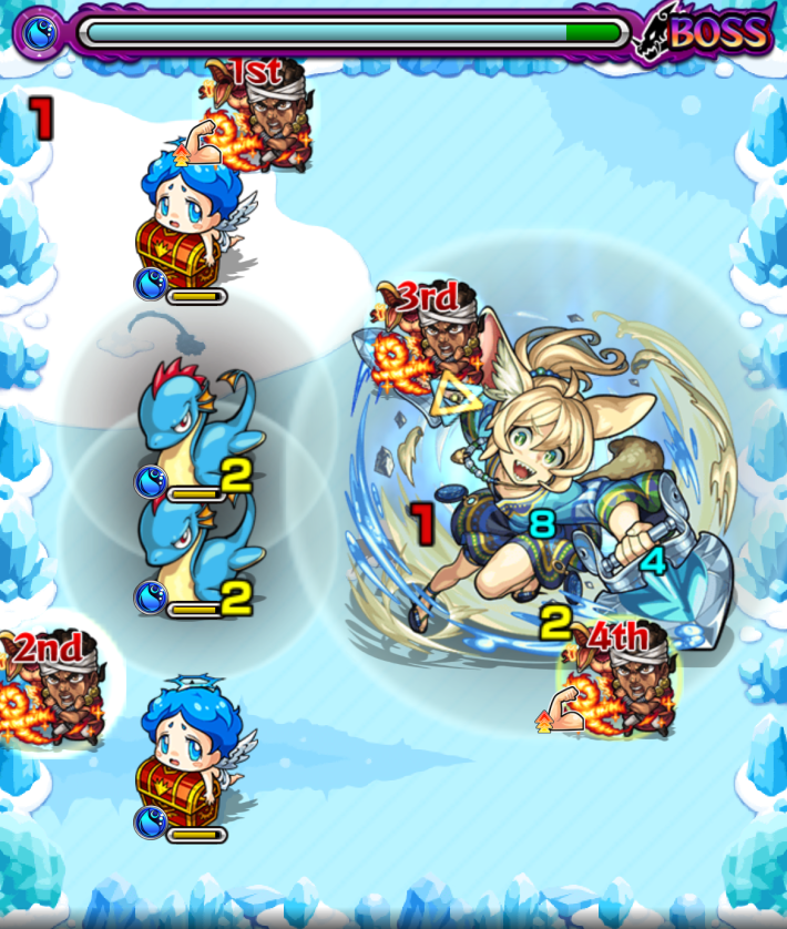 フェネディ【究極】ボス1