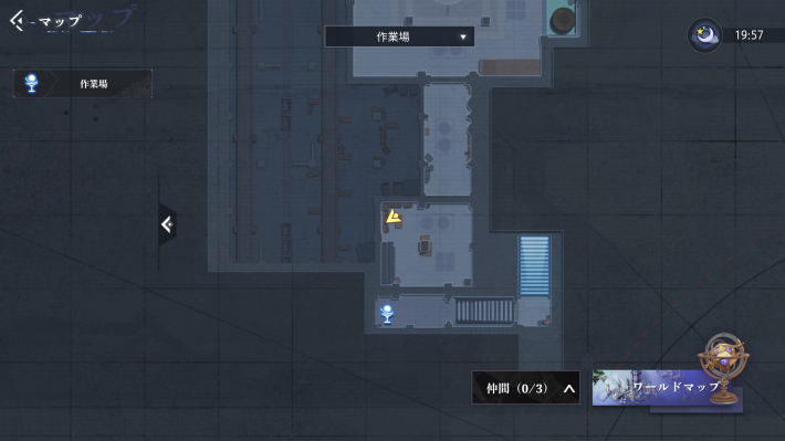 クラム軍事工場のカード9_マップ