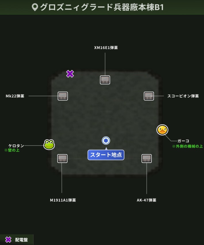グロズニィグラード兵器廠本棟B1(ヴォルギン戦)_攻略