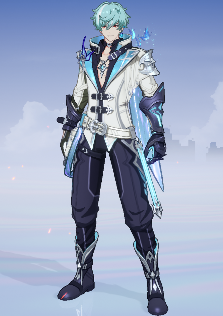 澄み渡る蛍煙の正面画像