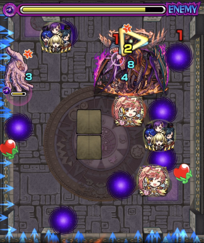 覇者の塔【35階/シーズン3】のステ4クロスドクロ後