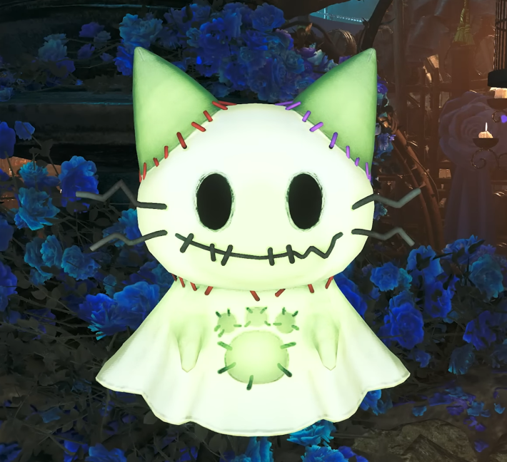 モンハンワイルズのポルタ―アイルー・緑霊