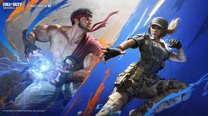 Call of Duty Mobileとストリートファイターのコラボキービジュアル2
