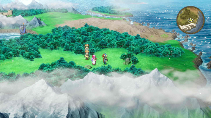 ドラクエ2リメイクのデルコンダル 東 森の中の秘密の場所