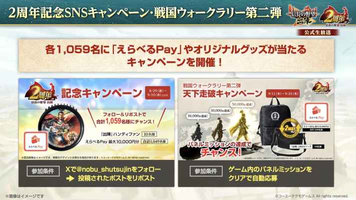 2周年記念生放送まとめの画像