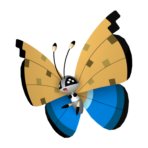 ポケモンZAのビビヨンたいがのもよう