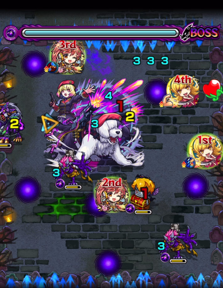 ルドシュプネル【EX】のボス1