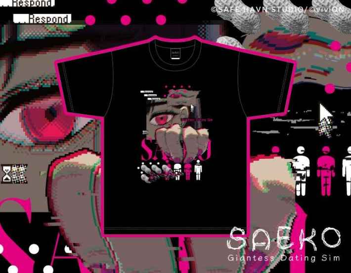 SAEKO viviON BLUE限定Tシャツデザイン
